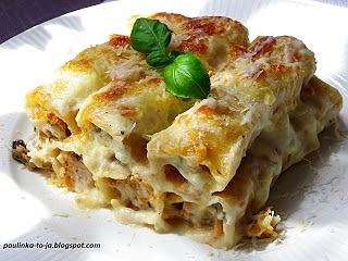Cannelloni z mięsem i warzywami