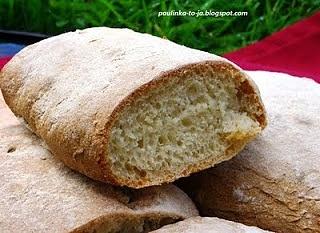 Ciabatta - włoski biały chleb z mąki pszennej
