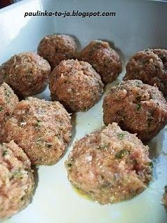 Pulpeciki zapiekane z mięsem, pomidorami i mozzarellą