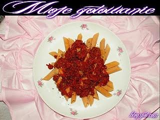 Makaron penne z tuńczykiem