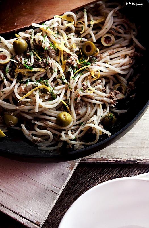 Spaghetti z tuńczykiem