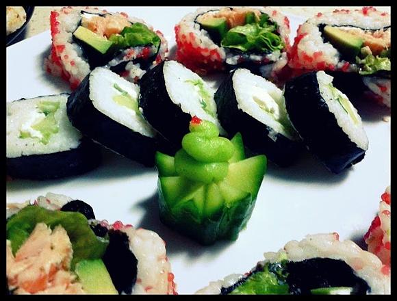 Sushi domowej roboty