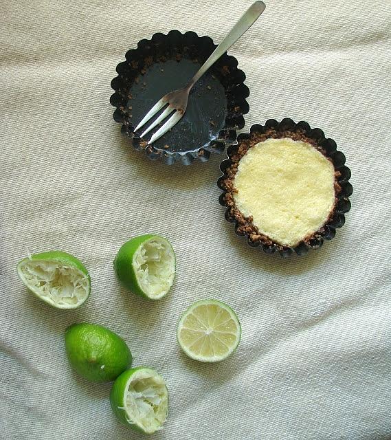 Tartaletki limonkowo-czekoladowe