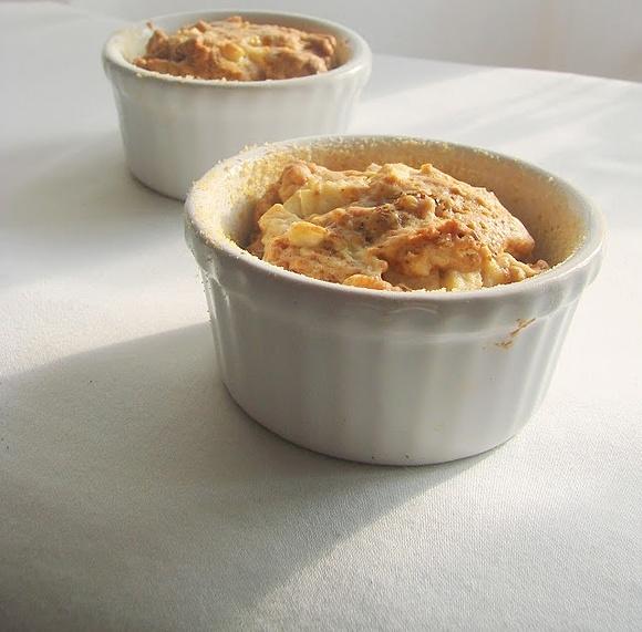 Muffinki z kokilek z gruszką i imbirem