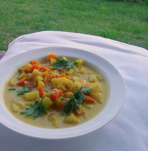 Warzywna korma - indyjska kuchnia wegetariańska
