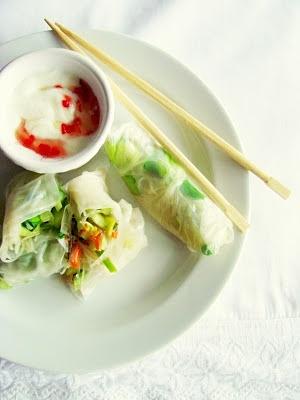 Wiosenne roladki - lekkie i zdrowe spring rolls
