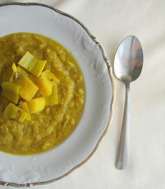 Krem z selera naciowego z curry