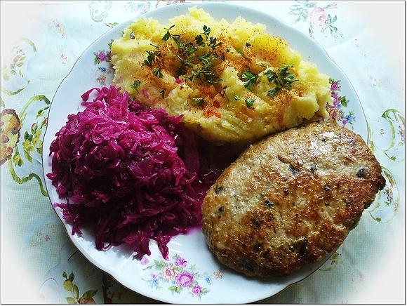 Kotlety mielone z pieczarkami