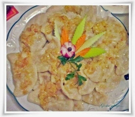 Pierogi z kapustą i grzybami