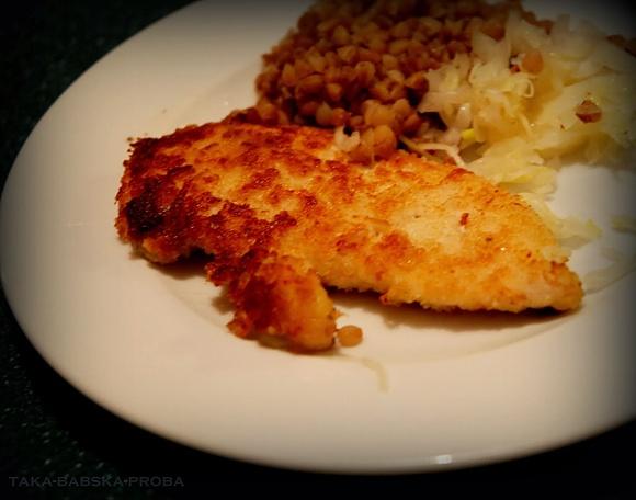 Kurczak w panierce z parmezanu