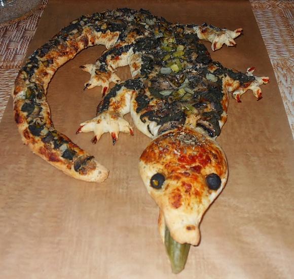 Pizza krokodyl