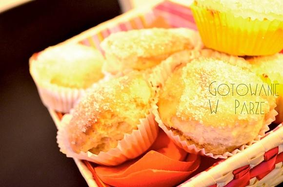 Pączki muffinki słodkie, puszyste na tłusty czwartek