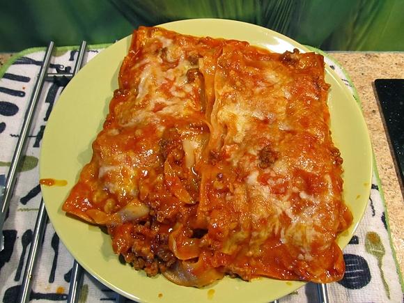 Lasagne z mięsem mielonym