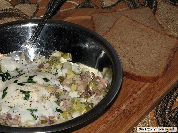 Pasta z wędzonej makreli