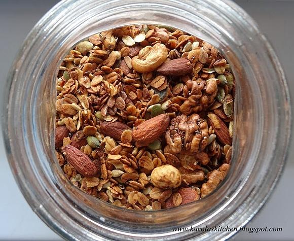 Najlepsze fit płatki śniadaniowe domowa granola