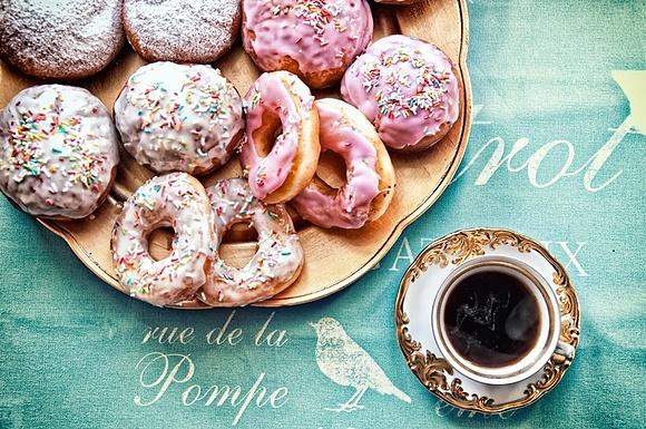 Pączki z chałwą i toffi
