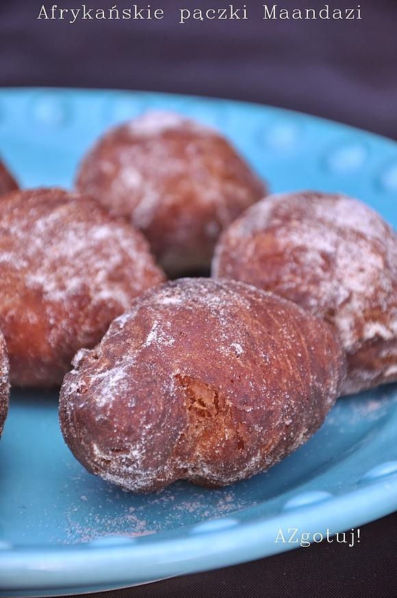Afrykańskie pączki kokosowe Mandazi