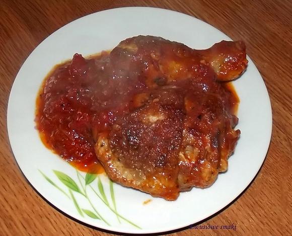 Kurczak smażony w pomidorach