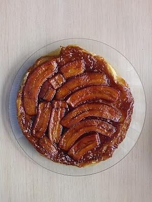 Bananowa tarta Tatin