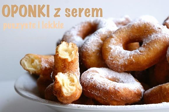 Oponki miękkie i delikatne z twarogiem i spirytusem