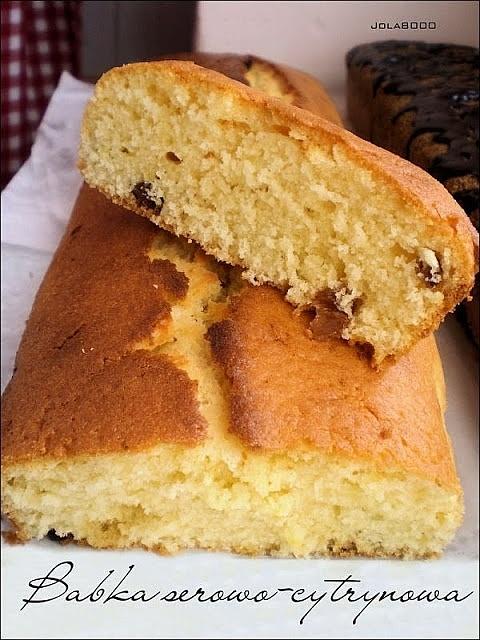 Babka serowo-cytrynowa