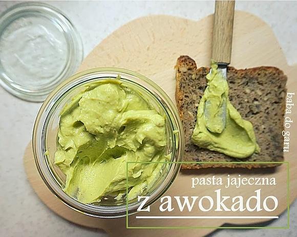 Pasta jajeczna z awokado do kanapki