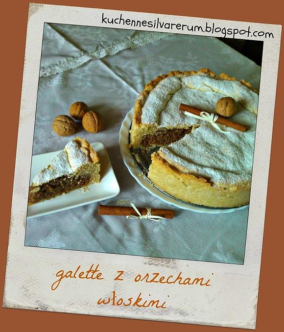Galette z orzechami włoskimi