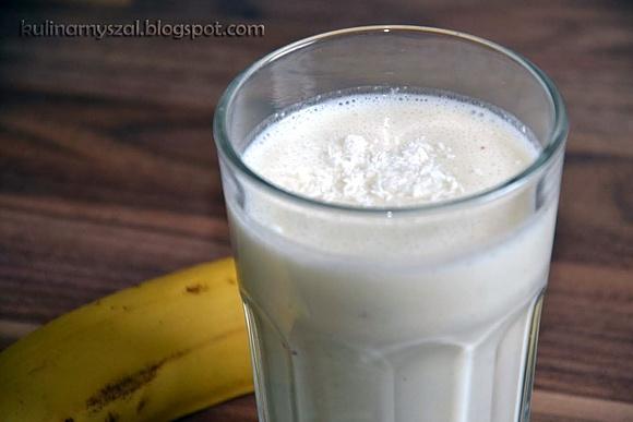 Bananowy koktajl zdrowy i lekki
