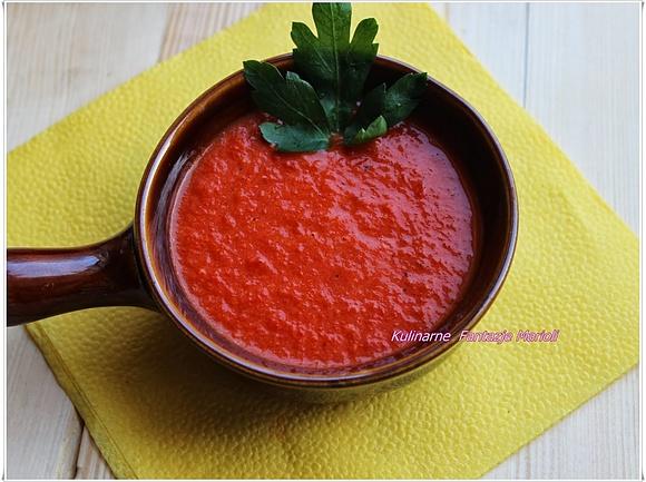 Sos pomidorowo-paprykowy do makaronu i pizzy