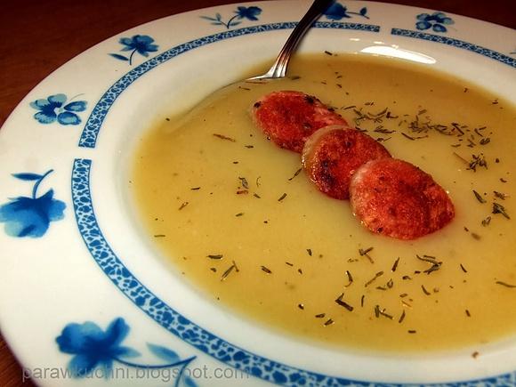Krem ziemniaczano-porowy