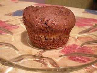 Kakaowe muffiny z nutellą lub lemon curd