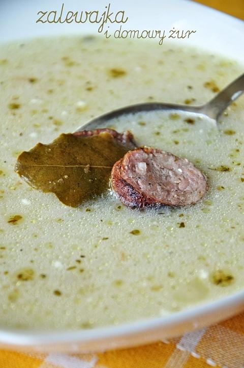 Zalewajka i domowy żur
