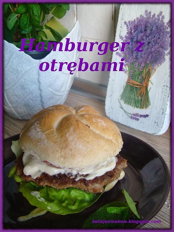 Domowy hamburger z otrębami