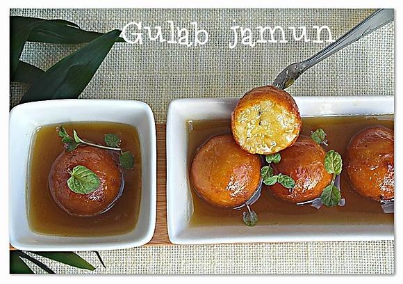 Gulab jamun - indyjski pączek super słodki