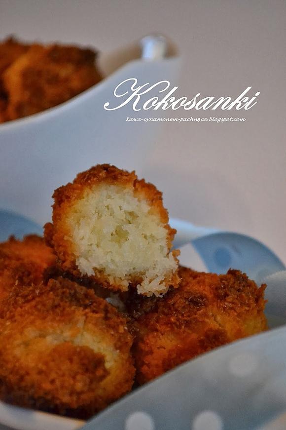Kokosanki - kokosowe kuleczki, szybkie i łatwe w przygotowaniu