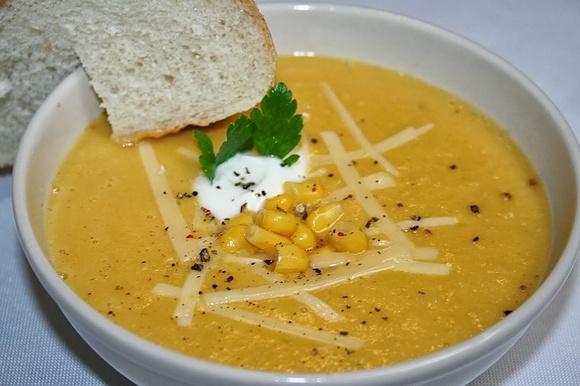 Southwestern corn soup - zupa kukurydziana