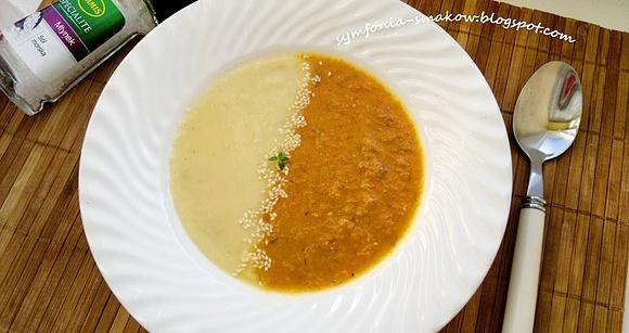 Zdrowa marchewkowo-czosnkowa zupa krem