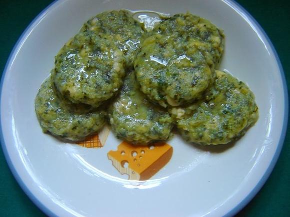 Zielone kluski ze szpinaku gnocchi verdi