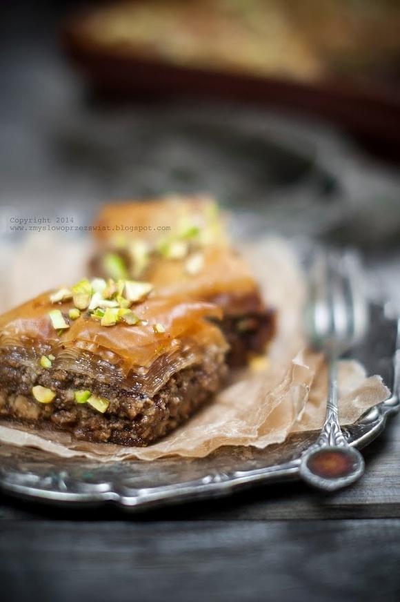 Baklava - tradycyjny turecki deser słodki i sycący