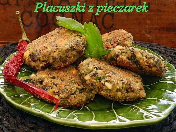 Placuszki z pieczarek