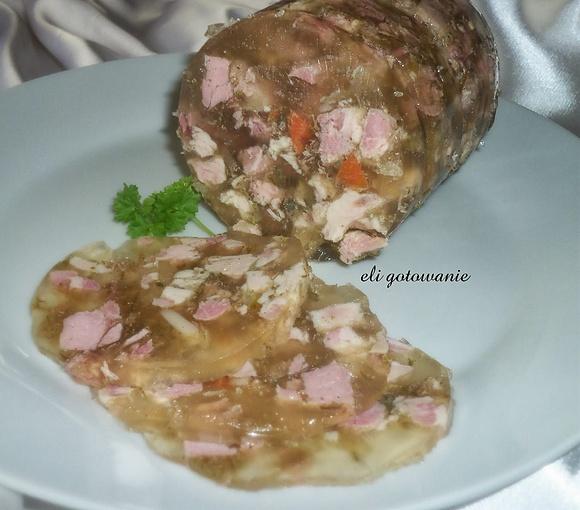 Łopatka w galarecie na kanapkę