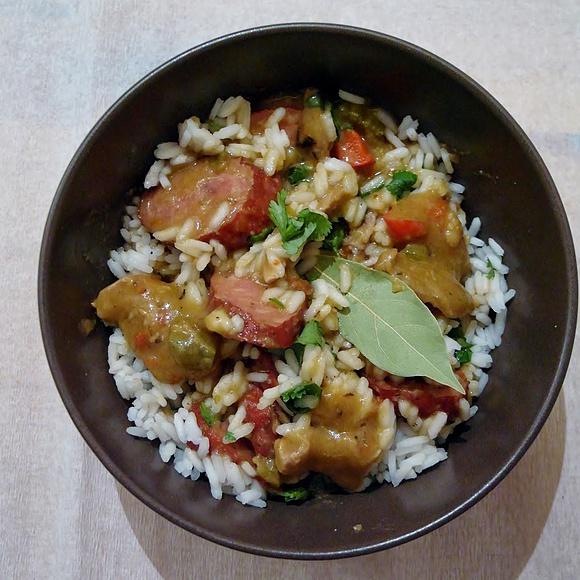 Gumbo z kaczki kuchnia cajun