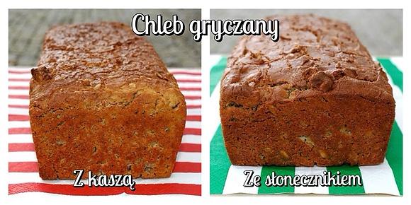 Chleb gryczany dwie wersje