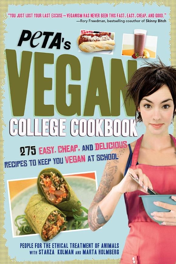 Peta’s vegan college cookbook
