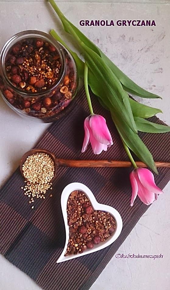 Granola gryczana i kasza gryczana - jak zrobić domowy wyrób