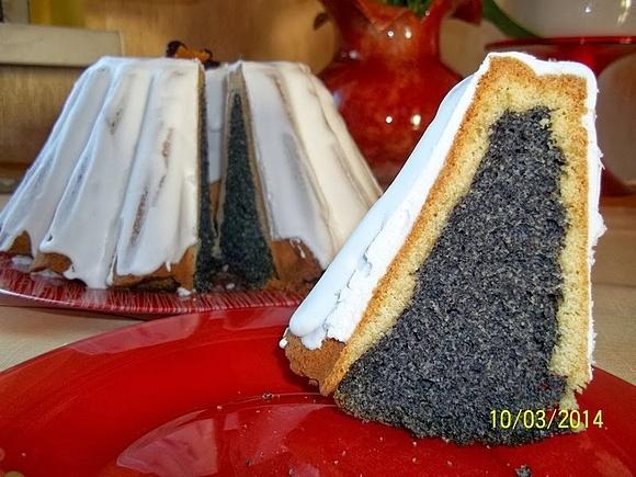 Babka makowa na święta z kruchego ciasta