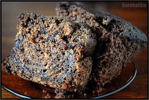 Ciasto owsiane z bananami i kawą bez glutenu i mleka