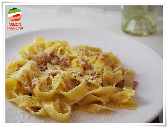 Tagliatelle alla carbonara