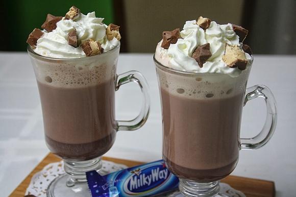 Kakao z Milky Way dla dzieci na zimową chandrę