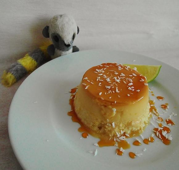 Kuchnia karaibska: Flan kokosowy